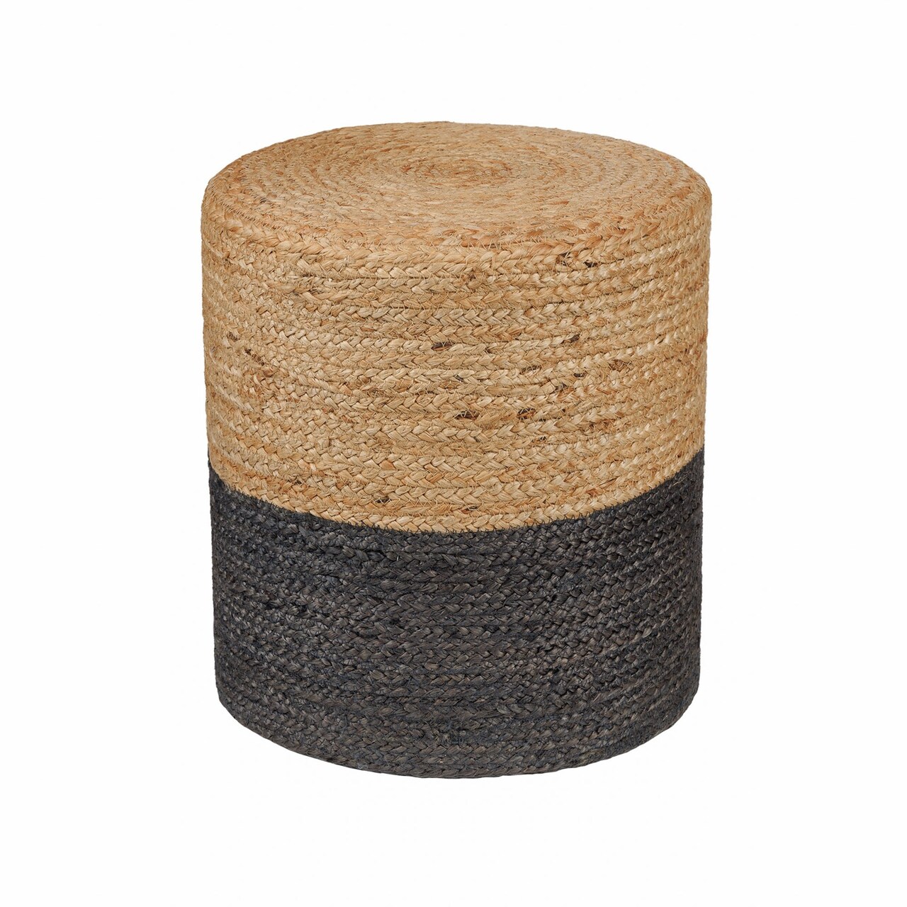 Edge Collections-14.5" x 16"-Handcrafted Pouf Ottoman for Stylish Seating-1 pcs